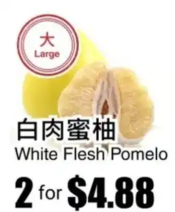 Rice World Supermarket White Flesh Pomelo offer