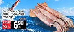 Galleria Supermarket Frozen Canada Squid offer