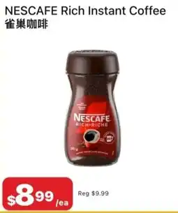 Chong Lee Market Nescafe rich instant coffee offer