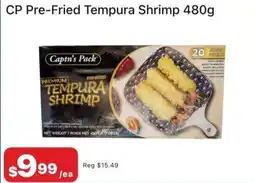 Chong Lee Market Capt'n's Pack tempura shrimp offer