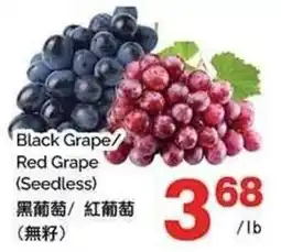 T&T Supermarket Black Grape/ Red Grape (Seedless) offer