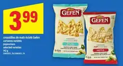 Maxi Gefen popped corn chips offer