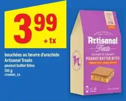 Maxi Artisanal Treats peanut butter bites offer