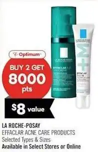 Shoppers Drug Mart La Roche-Posay effaclar acne care products offer