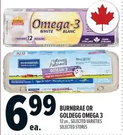 Metro Burnbrae or Goldegg omega 3 offer