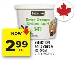 Metro Selection sour cream offer