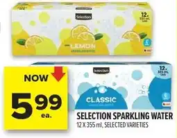 Metro Selection sparkling water offer