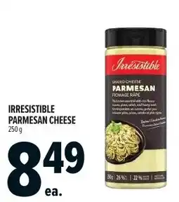 Metro Irresistible parmesan cheese offer