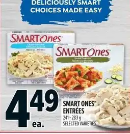 Metro Smart Ones entrées offer