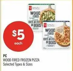 Shoppers Drug Mart PC Wood Fired Frozen Pizza offer