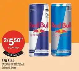 Shoppers Drug Mart Red Bull Energy Drink offer