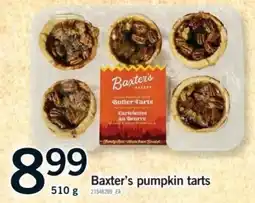 Fortinos Baxter's pumpkin tarts offer