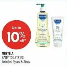 Shoppers Drug Mart Mustela baby toiletries offer
