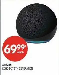 Shoppers Drug Mart Amazon echo dot 5th generation offer
