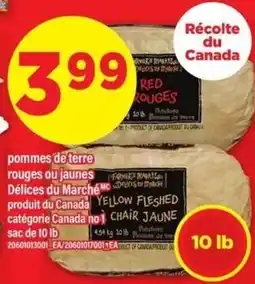 Maxi Delices du Marche pommes de terre rouges ou jaunes offer