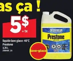Maxi Prestone liquide lave glace offer