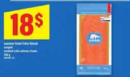 Maxi nanuk smoked coho salmon offer