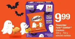 Fortinos Pepperidge Farm Goldfish Crackers offer