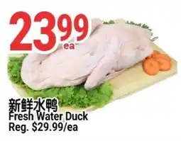 SunFood Supermarket Fresh Water Duck offer