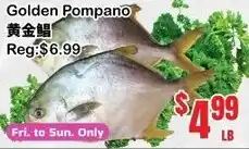 Grant's Foodmart Golden Pompano offer