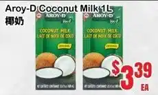 Grant's Foodmart Aroy-D Coconut Milk offer