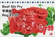 Grant's Foodmart Beef Stir Fry offer