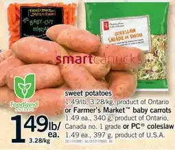 Fortinos foodland sweet potatoes offer