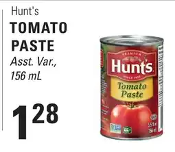 Askews Foods Hunt's tomato paste offer