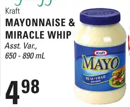 Askews Foods Kraft mayonnaise & miracle whip offer