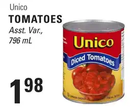 Askews Foods Unico diced tomatoes offer