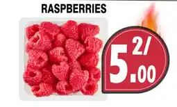 Al-Quds Supermarket Raspberries offer