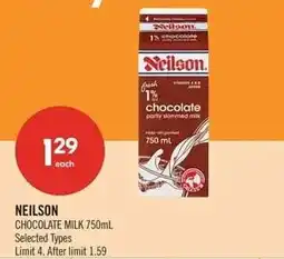 Shoppers Drug Mart Neilson chocolate milk offer