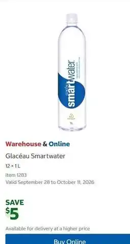 Costco Glaceau Smartwater offer