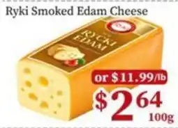 Nations Fresh Foods Ryki Smoked Edam Cheese offer