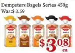 Nations Fresh Foods Dempsters Bagels Series offer