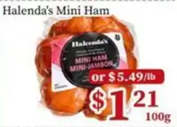 Nations Fresh Foods Halenda's mini ham offer