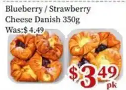 Nations Fresh Foods Blueberry / Strawberry Cheese Danish offer