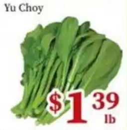 Nations Fresh Foods Yu Choy offer