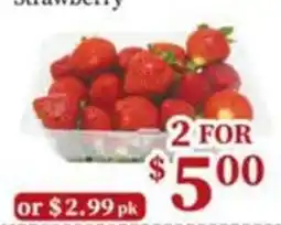 Nations Fresh Foods Strawberry offer