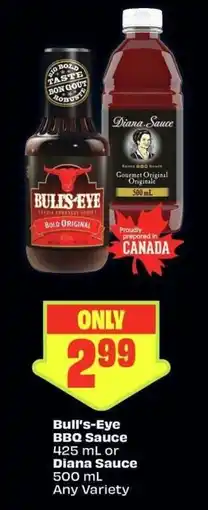FreshCo Bull's-Eye BBQ Sauce offer