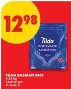 No Frills Tilda basmati rice offer