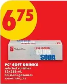 No Frills pc soft drinks offer
