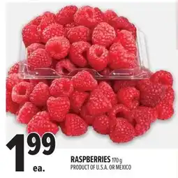 Metro Raspberries offer