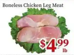 Nations Fresh Foods Boneless Chicken Leg Meat offer
