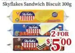 Nations Fresh Foods Skyflakes Sandwich Biscuit offer