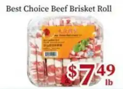 Nations Fresh Foods Best Choice Beef Brisket Roll offer