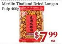 Nations Fresh Foods Merilin Thailand Dried Longan Pulp offer
