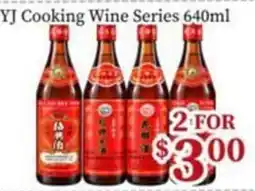 Nations Fresh Foods YJ Cooking Wine Series offer