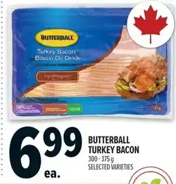 Metro Butterball turkey bacon offer