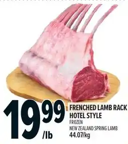 Metro Frenched lamb rack hotel style offer